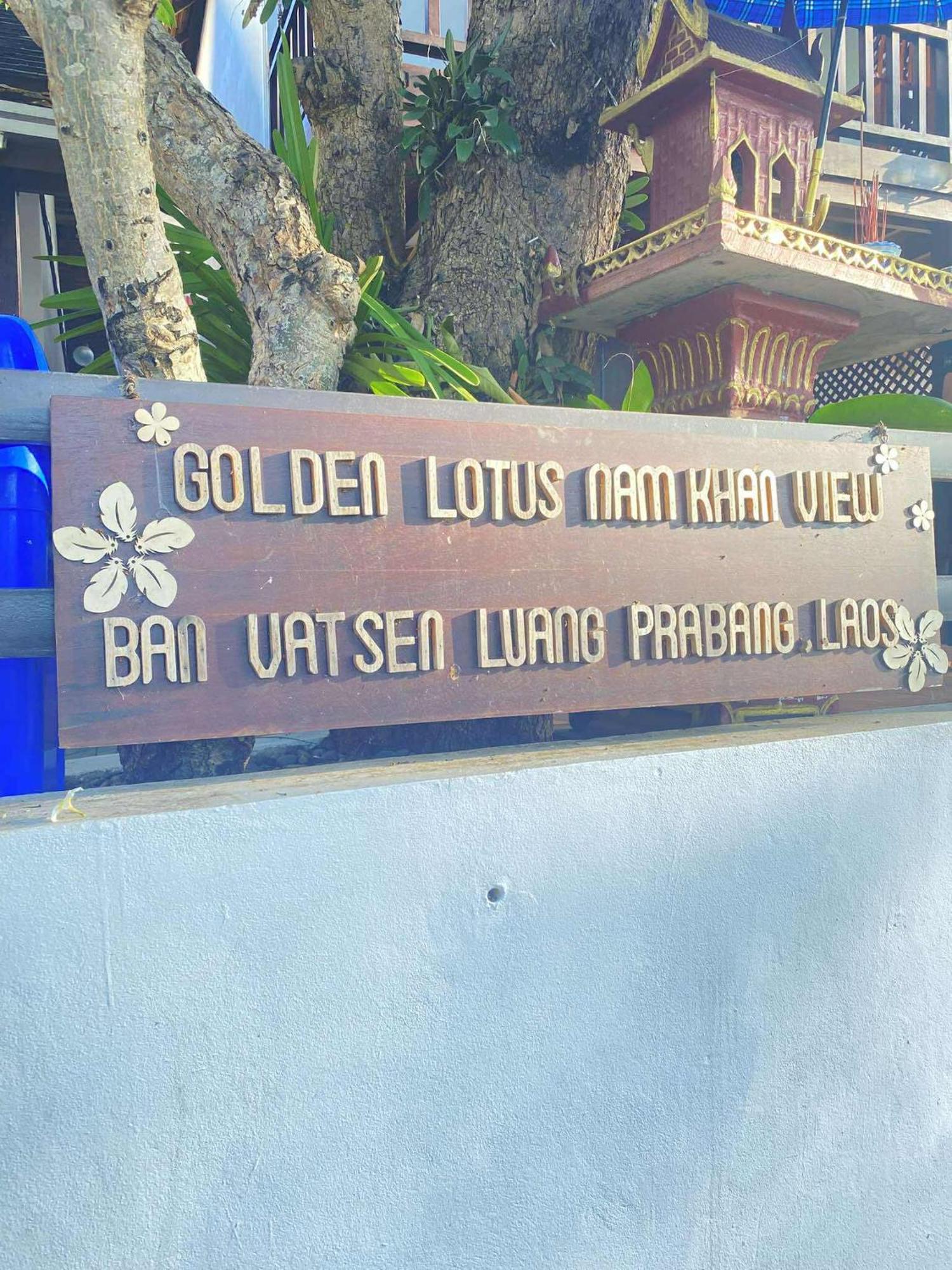 Golden Lotus Namkhan View Luang Prabang Exterior photo