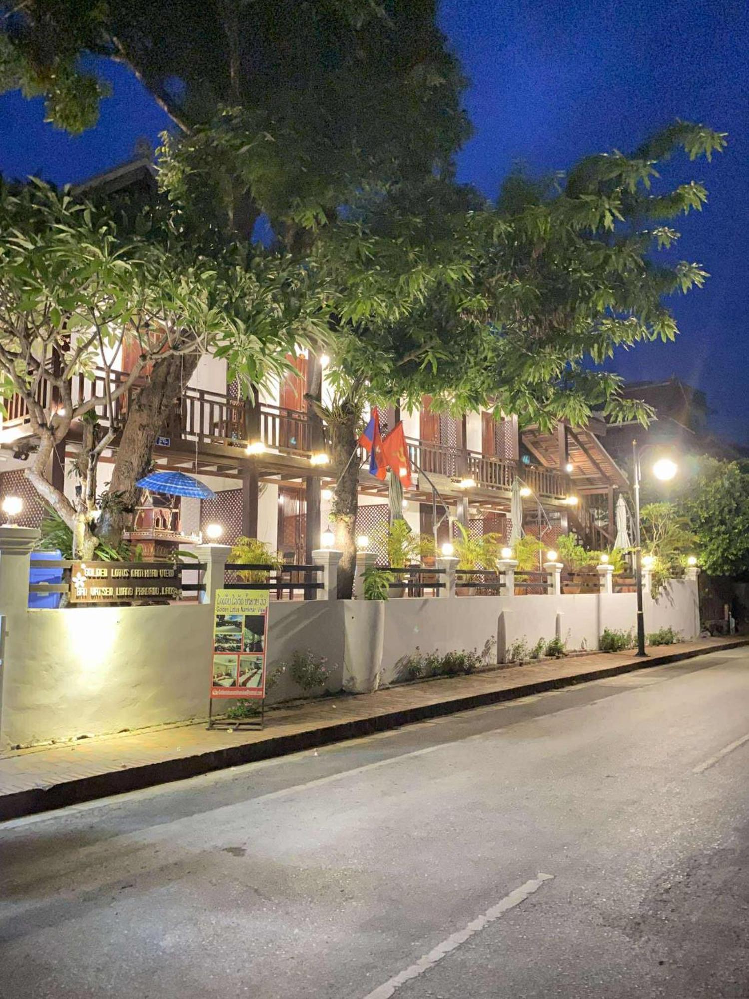 Golden Lotus Namkhan View Luang Prabang Exterior photo
